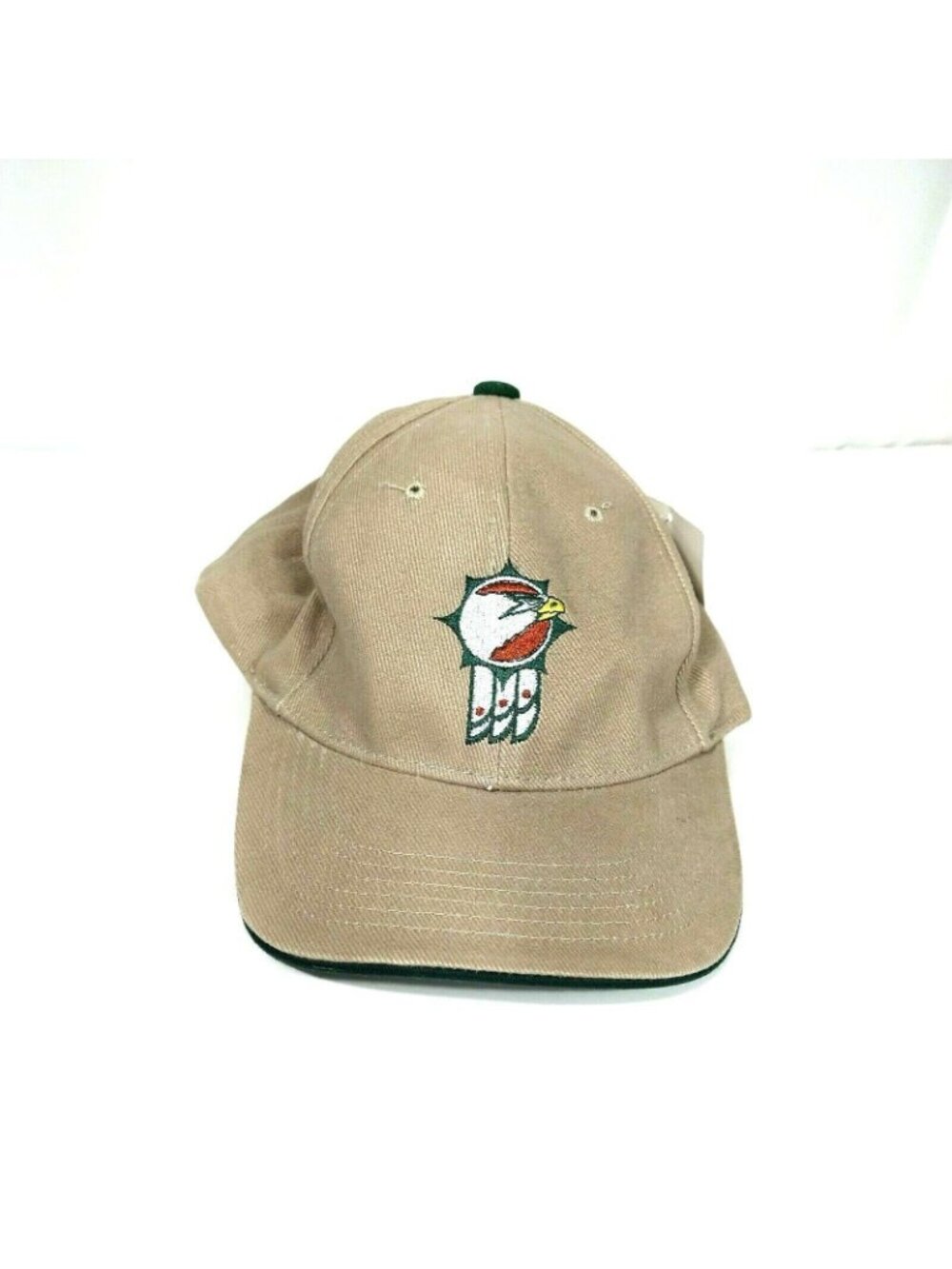 Melonhead Tan Cap Strap Back Paragon Casino Resort Logo Men Women One Size NEW - Picture 2 of 6